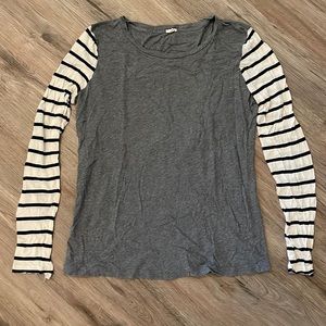 J. Crew Striped Long Sleeve Tee